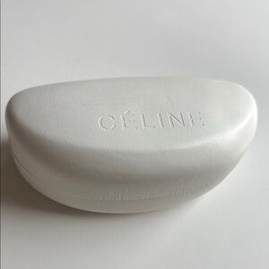 Céline White Eyewear Case